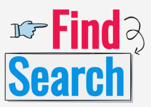 Find and Search bar graphic